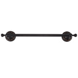 Towel Bar Copper Retro Space Saving 40CM Multifunctional Tilt Proof Single Towel Rack for Bathroom V1294-YM0706-3112230063311