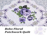 Kaleidoscopic Quilted coverlet and pillowcovers set Burst of Colors - Queen size V745-MAC080520Q13U