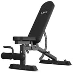 LSG GRK200 with FID Bench, 90kg Olympic Weights - Barbell and Rubber Tri-Grip Plates V420-LGRK-GRK200-B