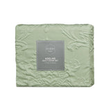 Ardor Adeline Sage Jacquard Damask Quilt Cover Set King V442-INT-QUILTCS-ADELINE-SAGE-KI
