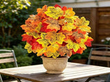 Vibrant Fall Maple Leaf Yard Stake, Eye-Catching Decor for Garden, Perfect for Thanksgiving and V1192-AZ-W-24566