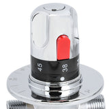 1pc Brass Thermostatic Hot/Cold Water Mixing Temperature Control Valve for Home Water Heater V1294-YM0901-JY03591