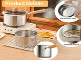 Deep fryer - Deep fryer - Saucepan - Cooking pot - Frying basket - Doughnut pan - Dutch oven V1189-WXF-260203-00510