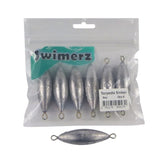 Swimerz 6oz Torpedo Trolling Sinker, Lead 6 Pack V658-93MC000642006