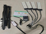 3 Heads LED Grow Lights for Indoor Plants Full Spectrum 3 Light Modes 5 Brightness 3 Timing with V1294-YM0901-H48543EU-2