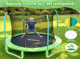 Bestway 8ft Trampoline Kids Rebounder Safety Net Enclosure Outdoor Fitness 2.44m for Ages 6 BW-TRAMPO-59102