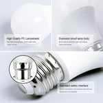 10 PCS 220V 15W NEW LED Radar Sensor Motion Bulb E27 B22 Smart Security Light Lamp Globe Bulb V255-B27BULBR-W-10