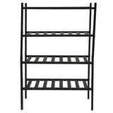 Bamboo Shoe Rack Stackable Shoe Shelf Storage Organizer for Closet Entryway Hallway Bathroom Living V1294-YM0703-3117230098011