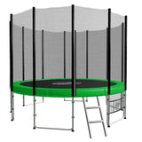 Kahuna Blizzard 8 ft Trampoline Green TRA-BLZ-08-GN