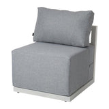 Alfresco Contemporary All-Weather Lounge Set White V264-OTF-543A-WHE-7PC
