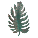 Wall Hanging Iron Simulated Blue Leaf Ornament Art Craft for Home Interior Wall Decoration V1294-YM0901-3115200055111
