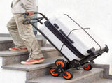 Stair Climbing Cart, 100 kg Stair-Climbing Capacity, Heavy-Duty Folding Trolley Cart with V952-ZXTCSPLCLSKH7RCTY001V0