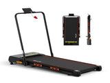 Everfit 3 in 1 Treadmill Electric Walking Pad Auto Incline Foldable for Home Gym Black TMILL-TITAN41-PAD