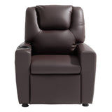 VEVOR Kids Reclining Chair PU Leather Toddler Recliner with Cup Holder V952-ETTYPGKZS252XFA0S001V0