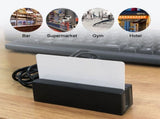 card reader writer 3 Tracks Magnetic Card Reader Card Swiping Machine Card Reader Magnetic V1192-AZ-W-25383