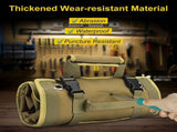 Roll Up Tool Bag Oxford Cloth, Waterproof & Heavy Duty Tool Organizer for Electricians & Carpenters, V1232-JSSNB-001