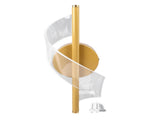 18W Spiral Modern LED Indoor Wall Sconce Lighting Acrylic Indoor LED Wall Lamp Bedside Lamp Wavy V1294-YM0901-3119230188912