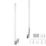 Boat Trailer Guide, 1219.2mm Adjustable Design Trailer Guide Poles, 2PCS High-Hardness Steel Trailer V952-CTCDGDLX48YCKI0L1V0