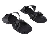 1 Pair Spike Sandals PU Lawn Aerator Shoes Grass Aerator Tool for Yard Garden Plants Health Black V1294-YM0715-3111220148211