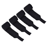 4Pcs Horse Leg Warp Self Adhesive Breathable Wear Resistant Animal Leg Bandage for Cows Horses Black V1294-YM0523-3111220079311
