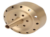 Water Fountain Nozzle Brass Fountain Nozzle Column Sprinkler Spray Head for Garden Pond Bring V1294-YM0703-3111230091515