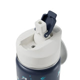 Monbento Twisty Kids Water Bottle with Snack Container- Wolf V398-MB-27274125
