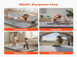 Japanese Tatami Mat, Full Size Foldable Japanese Tatami Mattress, Futon Mattress with Storage Bag & V952-BYTTM54INCH3XSFR5001V0