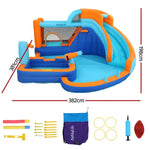 AirMyFun Kids Inflatable Pool Water Slide Park Jumping Castle Bounce 382X381CM IOT-B-83078-MC