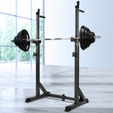 Everfit Weight Bench Adjustable Squat Rack Home Gym Equipment 300kg FIT-SQUAT-RACK