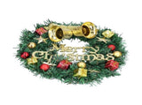 Christmas Wreath Outdoor Lighted Christmas Wreath for Holiday Xmas Party Decorations V1294-YM0710-3115210161111