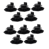 10Pack Adjustable Deck Support Pedestal Deck Foundation Base Support V1192-AZ-W-23863