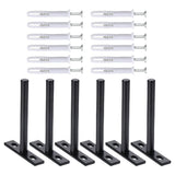 4/6/8pcs Heavy Duty Concealed Shelf Brackets Concealed Floating Shelf Supports set for Wall Mounted V1370-AZ4-12838