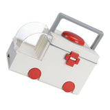Medicine Storage Box PP AS Ambulance Shaped Portable Aid Kit Container Emergency Medicine Organizer V1294-YM0901-3117240148711