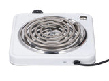 Electric Single Burner 1500W Countertop Single Coiled Burner Hot Plate Adjustable Temperature V1294-YM0901-3118240243711
