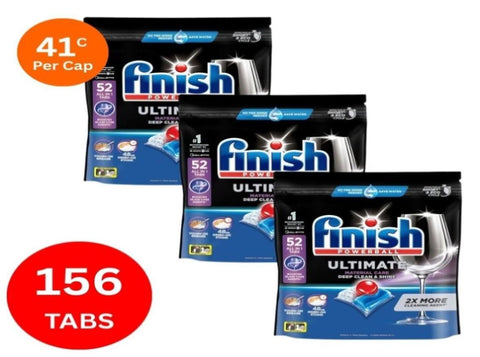 Finish Ultimate x 156 Dishwasher Tablets FINISH-3294860X3_NZ