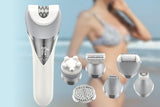 7 in 1 Epilator Hair Removal for Women Face Massage and Body Exfoliator V1263-JX-6615