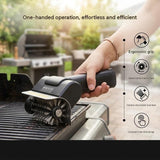 Black Electric BBQ Grill Brush - Cordless Rotating Grill Cleaner with Stainless Steel Bristles, V888-ELOSUNG56360