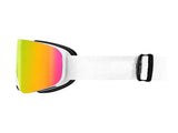 Frameless Ski Goggles, Magnet Cylindrical Lens with Pink Revo Coating, OTG Anti fog Snow Goggles for V952-HXJWKBSDCXHJ4LNEU001V0