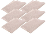 Set of 6 Plastic Dining Table Placemats for Indoor Use, Dinner Mats and Table Decoration Accessories V1370-AZ4-09980