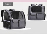 Pet Carrier Backpack for Travel, Hiking, and Vet Visits Breathable Mesh Design with Reflective V1341-ZY-5TSDRNGF-ROSE