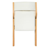 Levede 4x Dining Chairs Foldable PU Beige CH1099-2-BGX2