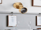 Simple Copper Wall Lamp Light for Corridor Stairway Passage Bedroom 3W 220V Warm White V1294-YM0901-ZM03274