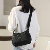 Womens Multi Pocket Casual Crossbody Bag Waterproof Shoulder Messenger Bag Handbag for Daily Use V1192-AZ-W-33053