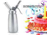 Stainless Steel Whipped Cream Dispenser Bundle With Three Nozzles 1000ml V1294-YM0727-JY11228-01