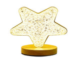 Decorative Table Lamp Bedside Night Light Romantic Table Lamps Innovative Ornaments for Bedroom Star V1294-YM0901-3119240070112