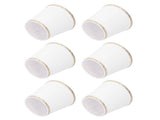 6Pcs European Style Lampshade Cover for Chandelier Wall Light W/E14 Interface Lamp Base Round Mouth V1294-YM0718-3119200178411
