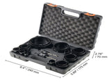 Hole Saw Kit, 18 PCS Saw Blades, 6 Drill Bits, 1 Hex Wrench, Bi Metal M42 Hole Saw Set with Carrying V952-KJTJSJSPF18OWVFQPV0