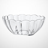 Luxshiny Transparent Acrylic Lotus Bowl - Lightweight Serving Bowl for Salad, Fruits, Desserts, V1189-WXFWAL-20260326-01862