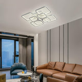 Modern LED Ceiling Light Dimmable with Remote Control V178-21281