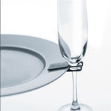 20 Pack Of 75mm White Wine Glass Dinner Lunch Plate Clip Holder - Stand Up Buffet Party - Promotion V382-20XBUFFETCLIPS